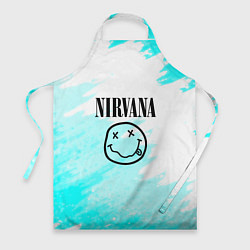 Фартук Nirvana rock music color