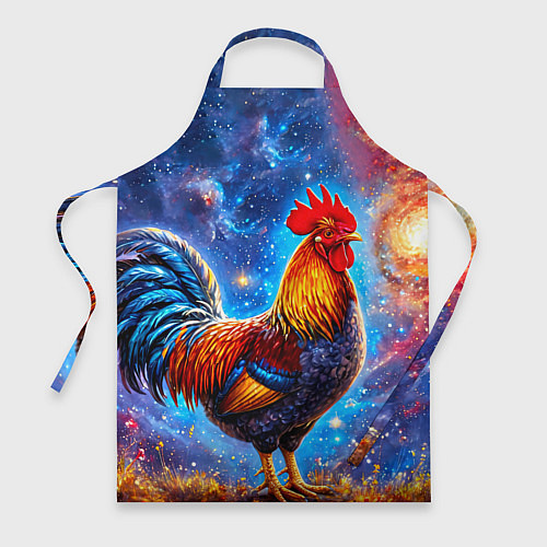 Фартук Петух в космосе / 3D-принт – фото 1