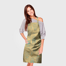 Фартук кулинарный Маски Тики, цвет: 3D-принт — фото 2
