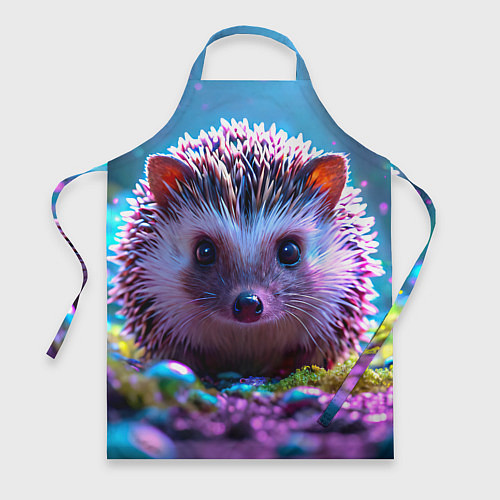 Фартук Ёжики в сказаочном лесу / 3D-принт – фото 1