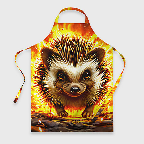 Фартук Еж в огне / 3D-принт – фото 1
