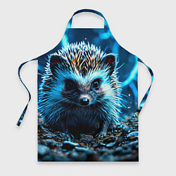 Фартук кулинарный Ежик в разрядах молний, цвет: 3D-принт