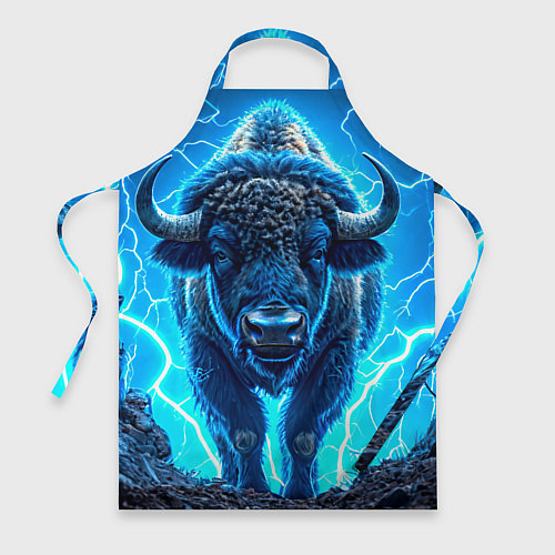 Фартук Буйвол в разряде молнии / 3D-принт – фото 1