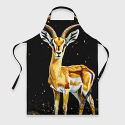 Фартук Газель на черном