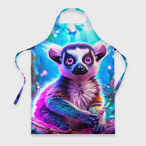 Фартук Лемур в сказочном лесу / 3D-принт – фото 1