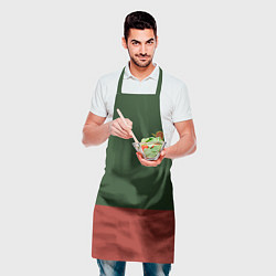 Фартук кулинарный Мотострелковые войска: герб со щитом, цвет: 3D-принт — фото 2