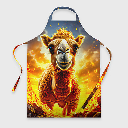 Фартук Верблюд в огне / 3D-принт – фото 1