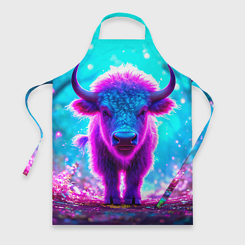 Фартук Белый буйвол / 3D-принт – фото 1