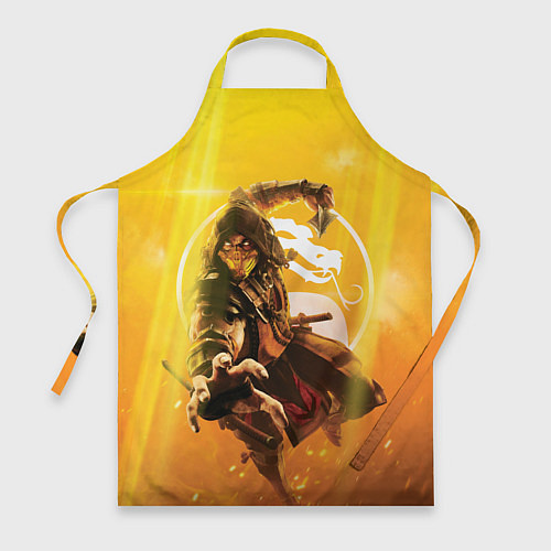 Фартук Скорпион - Mortal Kombat / 3D-принт – фото 1