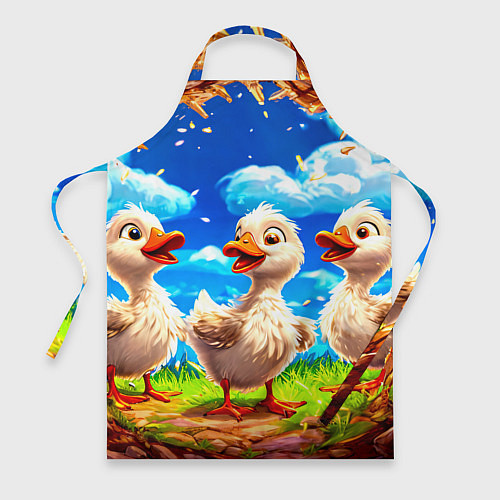 Фартук Три утенка / 3D-принт – фото 1