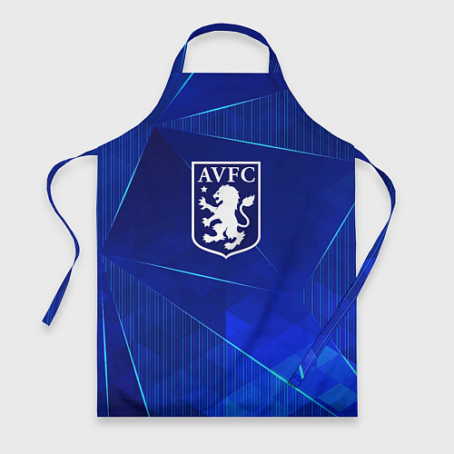 Фартук Aston Villa blue poly / 3D-принт – фото 1