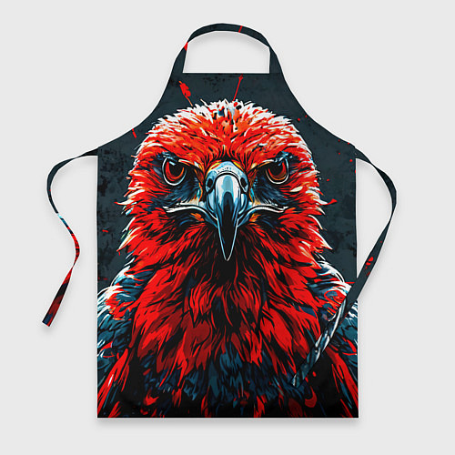 Фартук Атланта Хокс красный орел / 3D-принт – фото 1