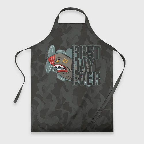 Фартук Лучший день в жизни / 3D-принт – фото 1