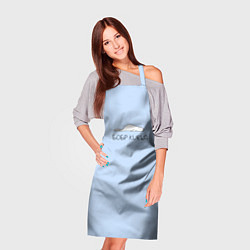 Фартук кулинарный Бобер лежит: курва мем, цвет: 3D-принт — фото 2