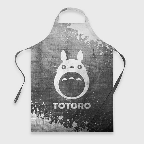 Фартук Totoro - grey gradient / 3D-принт – фото 1
