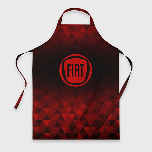 Фартук Fiat red poly / 3D-принт – фото 1
