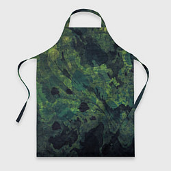 Фартук Абстракция - green camouflage background