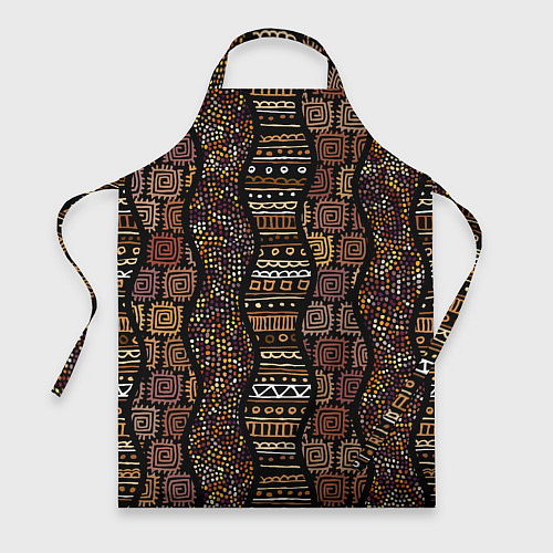 Фартук Африканский орнамент этнический / 3D-принт – фото 1