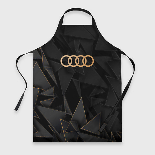 Фартук Audi golden poly / 3D-принт – фото 1