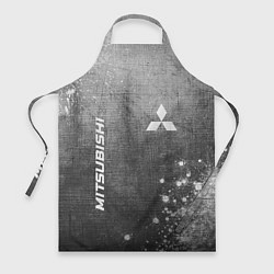 Фартук кулинарный Mitsubishi - grey gradient вертикально, цвет: 3D-принт