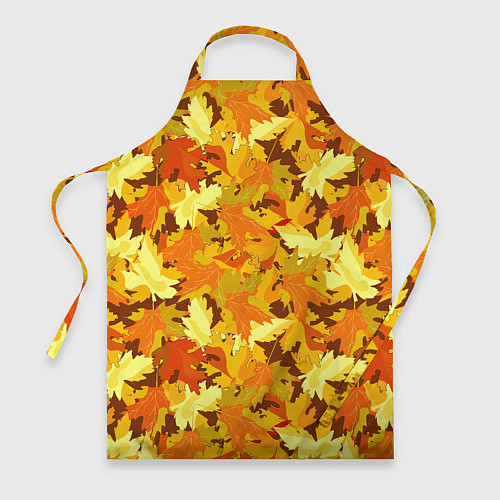 Фартук Золотая кленовая осень / 3D-принт – фото 1