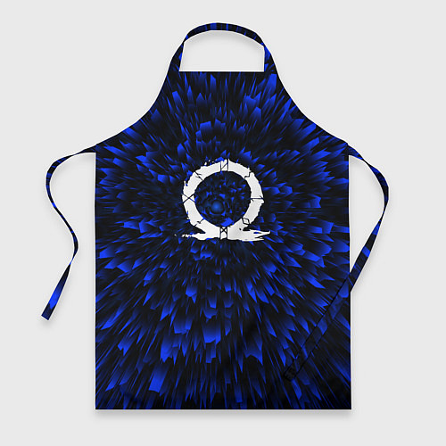 Фартук God of War blue energy / 3D-принт – фото 1