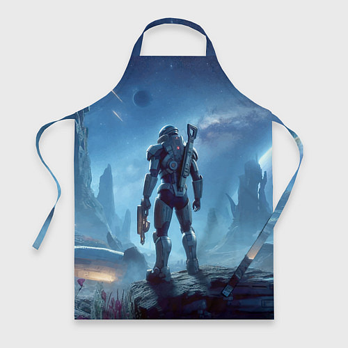 Фартук Mass Effect - ai art fantasy / 3D-принт – фото 1