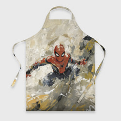 Фартук Человек - паук маслом