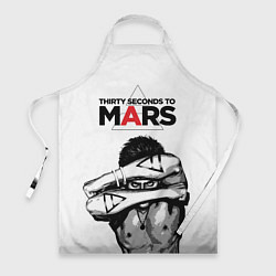 Фартук кулинарный 30 Seconds to Mars - poster, цвет: 3D-принт