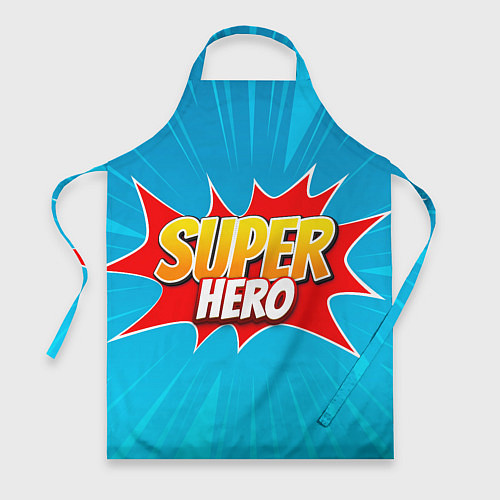 Фартук Superhero comic style / 3D-принт – фото 1
