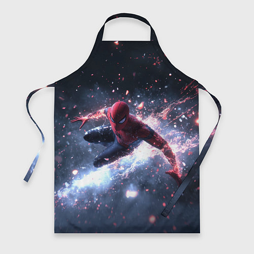 Фартук Человек - паук в полете / 3D-принт – фото 1