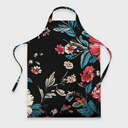 Фартук Цветы старинный узор