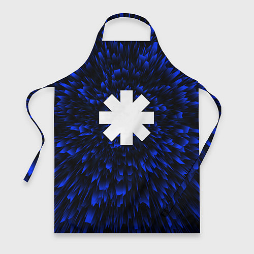 Фартук Red Hot Chili Peppers blue energy / 3D-принт – фото 1