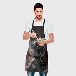 Фартук кулинарный Футуристичная кибернетическая жница, цвет: 3D-принт — фото 2