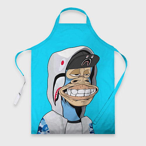Фартук NFT ape in the hood / 3D-принт – фото 1