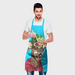Фартук кулинарный NFT smile ape, цвет: 3D-принт — фото 2