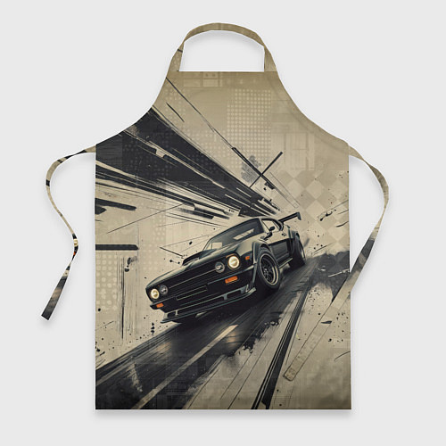 Фартук Автомобиль для уличной гонки / 3D-принт – фото 1