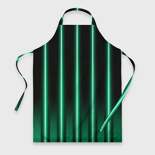 Фартук Neon turquoise / 3D-принт – фото 1