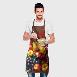 Фартук кулинарный Фруктовый натюрморт, цвет: 3D-принт — фото 2