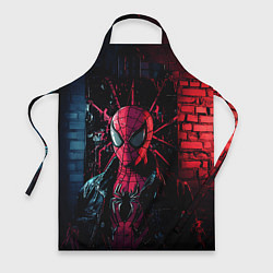 Фартук кулинарный Человек-паук панк, цвет: 3D-принт