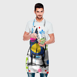 Фартук кулинарный Веселые зверята, цвет: 3D-принт — фото 2