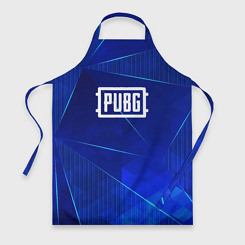 Фартук PUBG blue poly / 3D-принт – фото 1