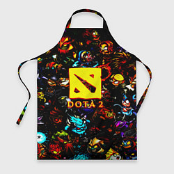 Фартук кулинарный Dota2 персонажи, цвет: 3D-принт