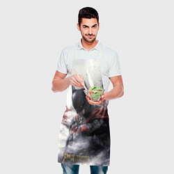 Фартук кулинарный Бэтмен в тумане, цвет: 3D-принт — фото 2