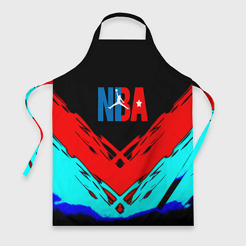 Фартук NBA краски геометрия / 3D-принт – фото 1