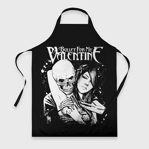 Фартук Bullet for my valentine black / 3D-принт – фото 1