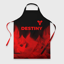 Фартук Destiny - red gradient посередине