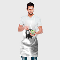 Фартук кулинарный Babymetal white poly, цвет: 3D-принт — фото 2