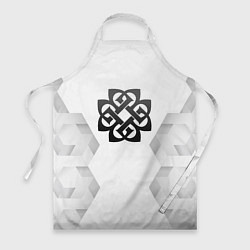 Фартук кулинарный Breaking Benjamin white poly, цвет: 3D-принт