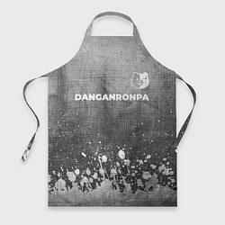 Фартук Danganronpa - grey gradient посередине